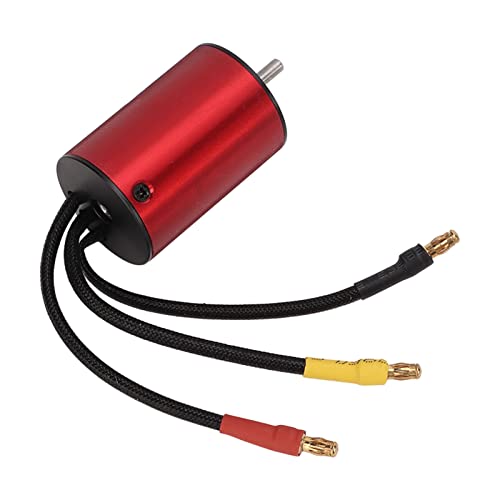 Acouto 4500 KV Bürstenloser Motor High Torsion CNC Bearbeitung Hoher Zähigkeit 50000 U/min Bürstenloser Motor für /16 für /14 RC -Autos 4500 KV High 4 4500KV Motorrc von Acouto