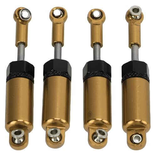 Acouto 4pcs /Set Metall für Mn /16 Fernbedienungs -Steuerauto -Modell Upgrade Teile, die Hoch aus Material Aluminium /16 Stoßdämpferdämpferdämpferdämpfer Dämpfer Schocks1 / RC Dämpfer Stoßdämpfer von Acouto