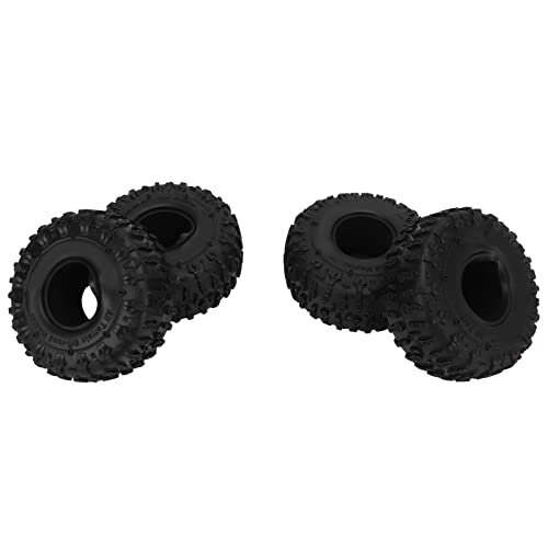 Acouto 4pcs RC -Gummireifen. Zoll Großer Griff -RC Autokräsen für Axiale SCX10 D90 Crawler Leicht Reifen High Mad Tyresrc Gummi Reifen Gummi WheelRC Autorreifen1. Zoll von Acouto