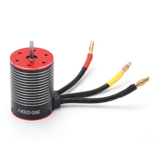 Acouto 5200KV Wasserdicht Bürstenloser Motor 36.50 Universal Typ Bürstenloser Motor, Hohes Design, für RC -Autos, Kompatibel mit RedcattamiyaaAxial Scx10 D90/HPI, Bestehend aus Legierungsaluminium, Acouto 5200KV Wasserdicht Bürstenloser Motor 36.50 Universal Typ Bürstenloser Motor, Hohes Design, für RC -Autos, Kompatibel mit RedcattamiyaaAxial Scx10 D90/HPI, Bestehend aus Legierungsaluminium, von Acouto