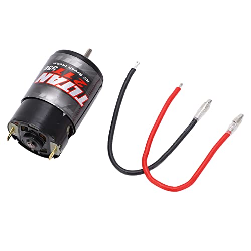 Acouto 550 Gebürstetem Motor mit 320A Zwei Wegen Gebürsteten ESC -Set für RC CAR35T- und Hochlager und Kupfer B 550 Gebürstetem Motor mit ESC550 Bürstemotor ESC Set550 320A (21T) von Acouto