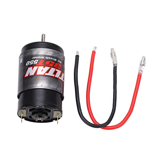 Acouto 550 Gebürstetem Motor mit 320A Zwei Wegen Gebürsteten ESC -Set für RC CAR35T- und Hochlager und Kupfer B 550 Gebürstetem Motor mit ESC550 Bürstemotor ESC Set550 320A (35T) von Acouto