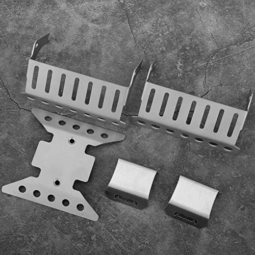 Acouto 5pcs / Set Edelstahl -Achsen -Achsen Schutzplatten Untere Chassis Rüstung für Axiale SCX10 III AXI03007 RC Crawler Material und öko freundlich Acouto 5pcs / Set Edelstahl -Achsen -Achsen Schutzplatten Untere Chassis Rüstung für Axiale SCX10 III AXI03007 RC Crawler Material und öko freundlich von Acouto