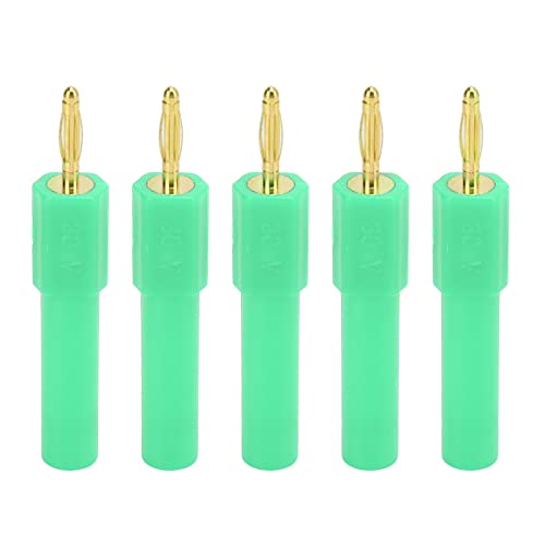 Acouto 5pcs Konvertieren Bananenstopfen Starke Konnektivität Gute Leitfähigkeit 2mm Bis 4mm Conversion Banana Pluggreen -Stecker -Steckdose für Exquisite Produkte Starke Umstellung Bananen Multi Acouto 5pcs Konvertieren Bananenstopfen Starke Konnektivität Gute Leitfähigkeit 2mm Bis 4mm Conversion Banana Pluggreen -Stecker -Steckdose für Exquisite Produkte Starke Umstellung Bananen Multi von Acouto