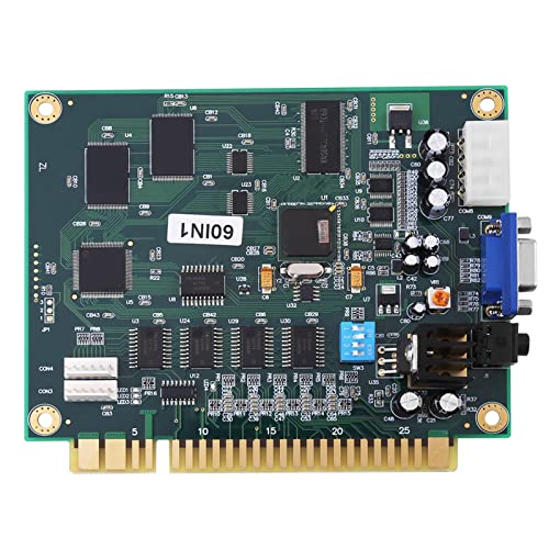 Acouto 60 IN1 Multicade PCB Board CGA/VGA -Ausgang für Game Machine Multicade PCB Boardarcade Boardarcade Game PartsMulticade Board von Acouto