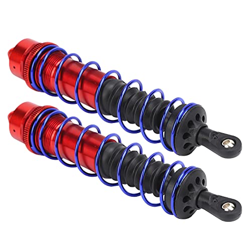 Acouto Aluminiumlegierung Metall -Heck -Stoßdämpfer für /8 Skala RC Auto LKW RC Partsgold Hochaluminiumqualität IT Mater /8 Auto Heck Stoßdämpfer1 / Stoßdämpfer Metall Hinten (Rot) von Acouto