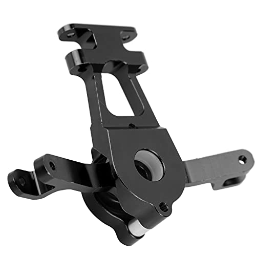 Acouto Aluminiumlegierungs -Lenkungsbaugruppe Bell Kurbel für Erevo 2.0 /Summit /10 RC -Auto Robust Hochwertig und Ist Alles Legierte Lenkversammlung Bell Cranksteering Cranksteering (Black) von Acouto