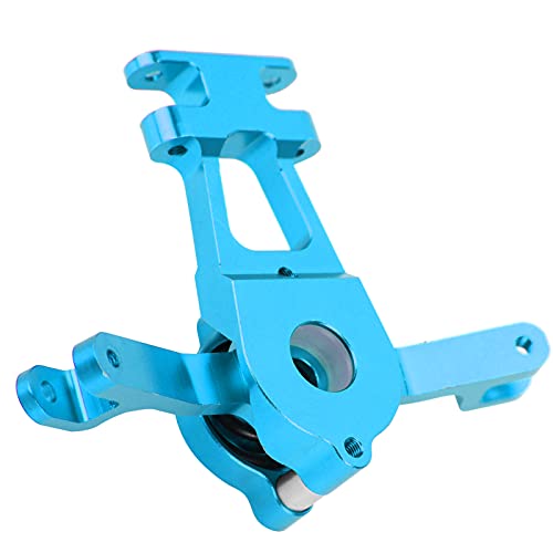 Acouto Aluminiumlegierungs -Lenkungsbaugruppe Bell Kurbel für Erevo 2.0 /Summit /10 RC -Auto Robust Hochwertig und Ist Alles Legierte Lenkversammlung Bell Cranksteering Cranksteering (Blue) von Acouto