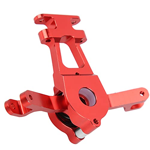 Acouto Aluminiumlegierungs -Lenkungsbaugruppe Bell Kurbel für Erevo 2.0 /Summit /10 RC -Auto Robust Hochwertig und Ist Alles Legierte Lenkversammlung Bell Cranksteering Cranksteering (Rot) von Acouto
