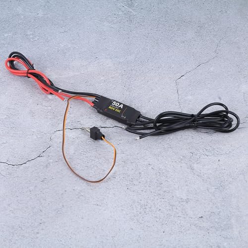 Acouto Bürstenloser ESC 50a 2-6S für 24 -V -RC Boot Modell Unterwasser Triebwerk 50a Als ESC In You Battery Die Escbrush Less ESC50A ESCRC ESCWater Proof Binseless von Acouto