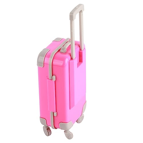 Acouto Die Umfrage Folgt Exquisite Lebendige Tragbare Zubehör für Kinderrollenspiele (PJ-459-04 Trolley Box Rose rot lila) von Acouto