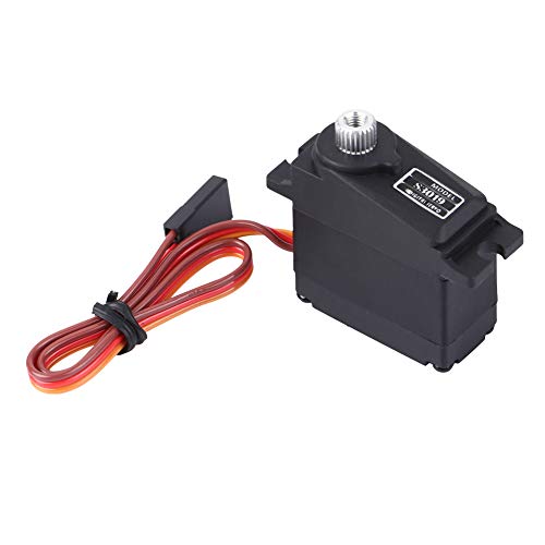 Digitales Wasserdichtes Metallgetriebe-Servo für WPL1625 RC-Truck-Teilezubehör, Hochpräzises RC-Car-Servo für Besten Kontrollzustand, Passend für WPL1625-Truck Digitales Wasserdichtes Metallgetriebe-Servo für WPL1625 RC-Truck-Teilezubehör, Hochpräzises RC-Car-Servo für Besten Kontrollzustand, Passend für WPL1625-Truck von Acouto