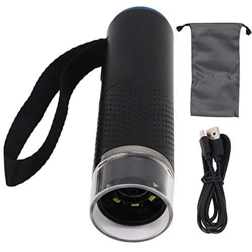 Acouto Digitalmikroskop 50x-1000x Vergrößerung HD Tragbares Handheld -Taschenmikroskop mit LED -Weißabstandsmuster Leicht Vergrößerung 1000x Definition Hohe Mikroskope (Black) von Acouto