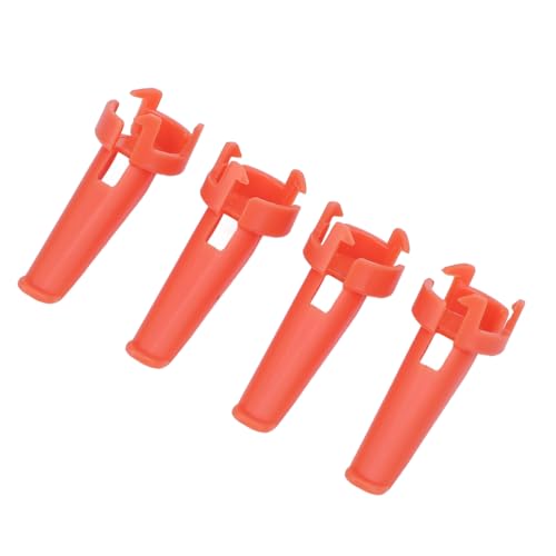 Acouto Drohnenfahrwerksgefangene Beschützer Leichtes ABS -Fahrradstütze Beinschutz für NEO -Gewicht von 4G Nur Zahnrad RC Exten Drone Fahrrad Protectorrc Fahrgefangenenhöhe Extender Extender (ORANGE) von Acouto