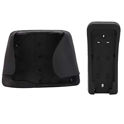 Acouto Edelstahl-Pedalabdeckungen ohne Rutsch-Auto für A1, Sicheres Fahranfall für 4 Mk4 IV, 2pcs Acouto Edelstahl-Pedalabdeckungen ohne Rutsch-Auto für A1, Sicheres Fahranfall für 4 Mk4 IV, 2pcs von Acouto