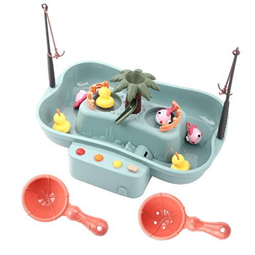 Acouto Eltern-Kind Interactive Electric Fishing Game Toy für, Rotatable-Hakenfischereispielzeug mit Musik und Leichten Effekten, Bildungsfischerei-Fangspiel ((Blau: 888-58 Deep Blue Acouto Eltern-Kind Interactive Electric Fishing Game Toy für, Rotatable-Hakenfischereispielzeug mit Musik und Leichten Effekten, Bildungsfischerei-Fangspiel ((Blau: 888-58 Deep Blue von Acouto