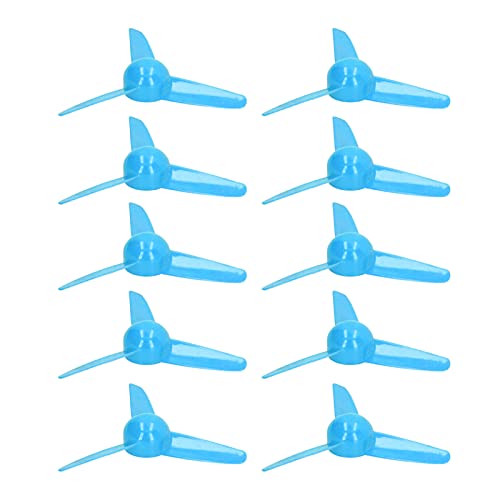 Acouto Ferngesteuertes Automodell, 70 Mm, 3-Blatt-Propeller, ABS-Kunststoff, Drehteil für -Spielzeugmodelle (Blue) von Acouto