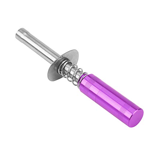 Acouto Glühkerzenzünder, Hochwertiger Motorzünder für HSP 1/10 Nitro RC Car, Ideal für Heimwerker und RC-Car-Hobbyisten (Purple) von Acouto