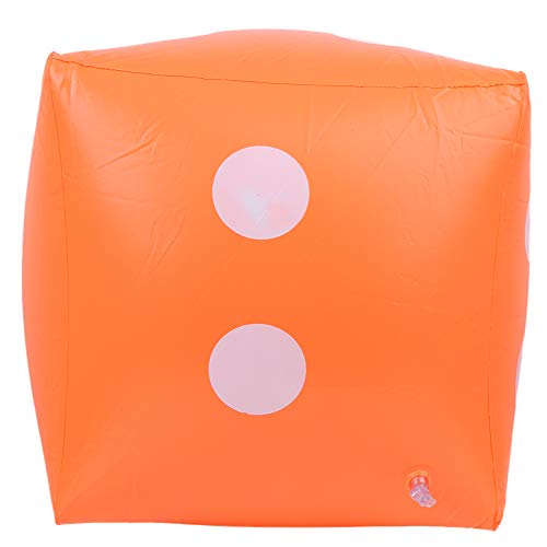 Acouto Große aufblasbare Würfel, die das Wasser aus dem Spielzeug herausnehmen, für intime Beziehungen, draußen und draußen (Orange) von Acouto
