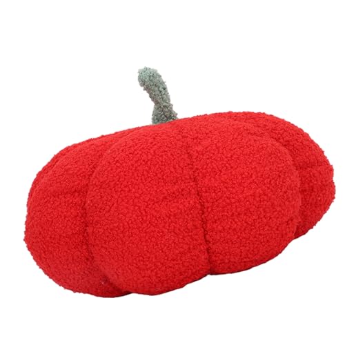Acouto Halloween Pumpkin Throw Pillow Weiche Plüschkürbisse Gefülltes Spielzeug Mehrzweck -dekoratives Kissen füR Sofa Schlafzimmer Dunkelbraune Kissen Sehen aus Wie R Kürbisplüschtypkin Plüsch (Rot) Acouto Halloween Pumpkin Throw Pillow Weiche Plüschkürbisse Gefülltes Spielzeug Mehrzweck -dekoratives Kissen füR Sofa Schlafzimmer Dunkelbraune Kissen Sehen aus Wie R Kürbisplüschtypkin Plüsch (Rot) von Acouto