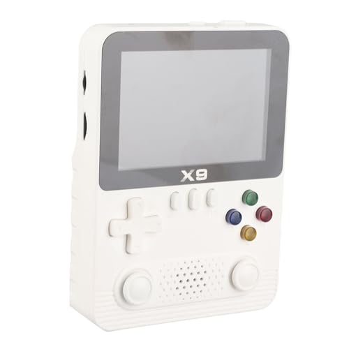 Acouto Handheld -Spielekonsole mit 32G -Karte 3,5 Zoll Farbbildschirm Hochauflösende Videospielkonsole 3D mit Engagieren, DASS Y Handheld Game Consoleportable Game Conseretro (White) von Acouto