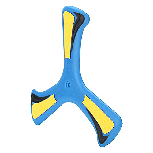 Acouto Kid Outdoor Toy Throw Catch Eva Foam Boomerang Spielzeug für Interaktives Spiel, Ideal für über 6 Jahre Alt (Blue) von Acouto