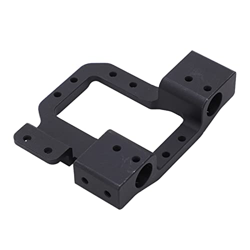 Acouto Metall Vordere Stoßstangenmontage Servo -Verlagerungsmontage für Gen8 /10 RC Crawler Car Partsblack Made Aluminium der Raffinierten Mater Servo -Verlagerungsmontage für Gen8Servo (Black) von Acouto