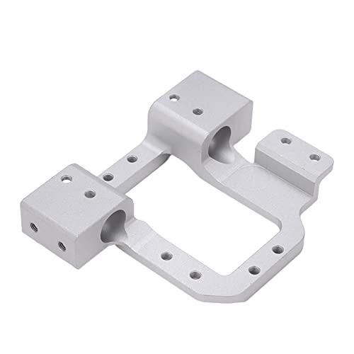Acouto Metall Vordere Stoßstangenmontage Servo -Verlagerungsmontage für Gen8 /10 RC Crawler Car Partsblack Made Aluminium der Raffinierten Mater Servo -Verlagerungsmontage für Gen8Servo (Silver) von Acouto