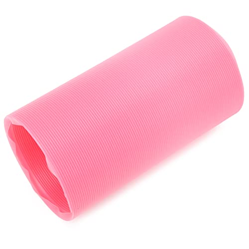 Acouto Mini Pet Tunnel Spielzeug Faltbarer Tunnel für Nerz Meerschweinchen, Erweiterbarer Spieltunnel für Groundhog Hedgehog Chinchilla (Rosig) von Acouto