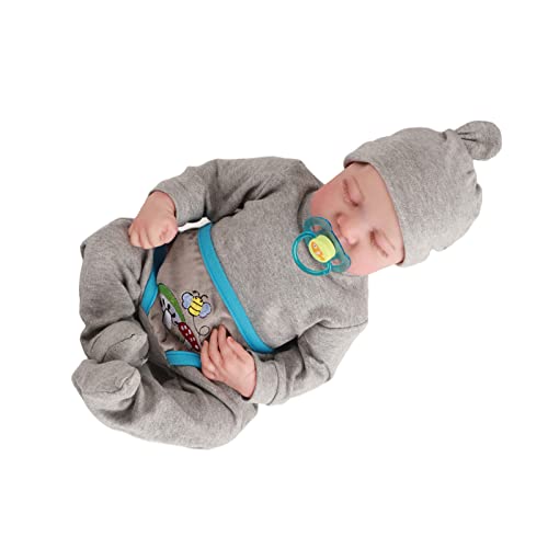 Acouto Neugeborenes Baby Schlaf Baby Silikon Silikon Real Dolls, 19 Realistische Zoll Reborn Lifekey Boy Puppe mit Premiummaterialien, Geburtstag Acouto Neugeborenes Baby Schlaf Baby Silikon Silikon Real Dolls, 19 Realistische Zoll Reborn Lifekey Boy Puppe mit Premiummaterialien, Geburtstag von Acouto