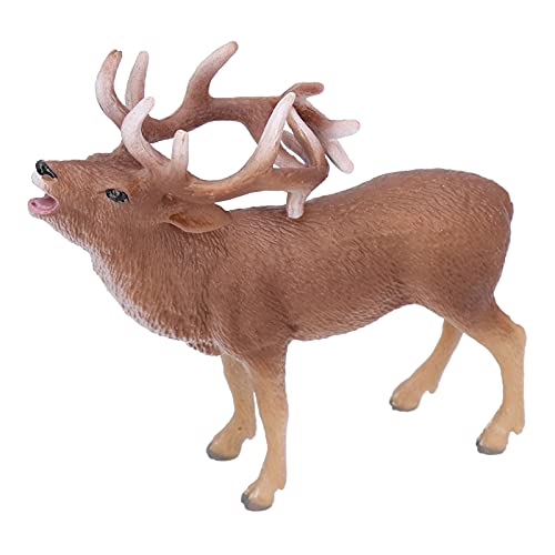 Acouto Präzise Hirsch -Figur -Spielzeug Realistische Wildtier Hirsch Tierstatue Zum Erlernen von Tierspielzeug, Ideal für Desktop Dekorationen und Babyparty Bestehend aus Hochwertigem Kunststoff Acouto Präzise Hirsch -Figur -Spielzeug Realistische Wildtier Hirsch Tierstatue Zum Erlernen von Tierspielzeug, Ideal für Desktop Dekorationen und Babyparty Bestehend aus Hochwertigem Kunststoff von Acouto