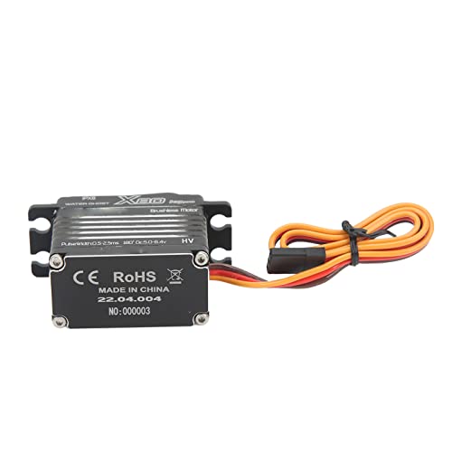 Acouto RC Car Servo 80 Kg Hoher Torsion IPX8 Bürstenloser Motor Weit Verbreitete RC 80 Kg Servo für /8/10 -Autoboot -Autobrennende Auto Servorc Servorc Digital von Acouto
