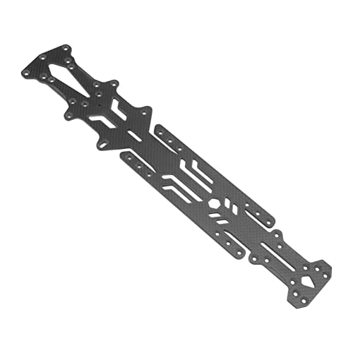 Acouto RC Composite Material -Chassis High Traction Upgrade -Yokomo YD2 Z 1/10 DRAFTAUTO LICHT-INDOOR DESIGN (BLACK) von Acouto