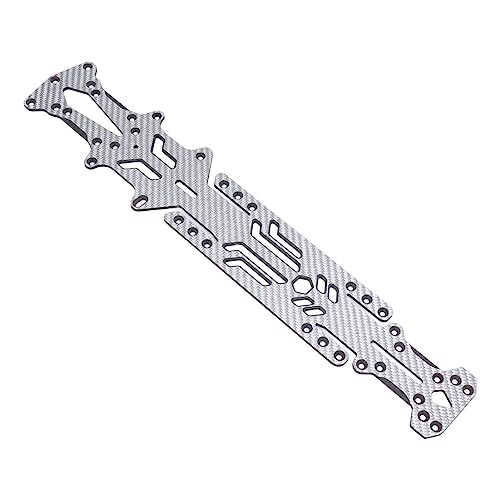 Acouto RC Composite Material -Chassis High Traction Upgrade -Yokomo YD2 Z 1/10 DRAFTAUTO LICHT INTERNE DESIGN (Silber SSG) von Acouto