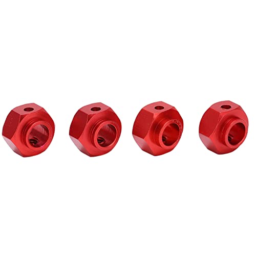 Acouto RC Hex Wheel -Hub -Adapter Hub Verbreiterungsanschluss für /10 RC Crawler Car Vehiclered 12 Mm Hergestellt aus Material (Rot #15) von Acouto