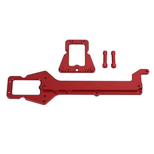 Acouto RC -Legierung Oberes Chassis Ersatz Hochfestige Exquisite Obere Chassisplatte für Latrax Teton /18 RC -Auto Blaues Material Ober Legierung von is Qua Chassis1 /18 Auto (Rot) von Acouto