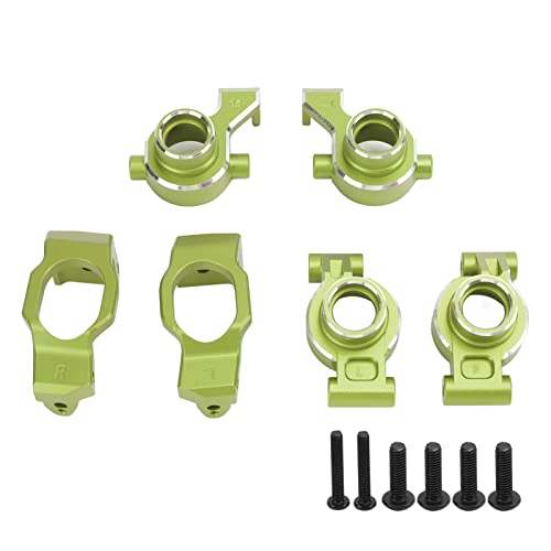 Acouto RC -Lenkbecher Hinterachse C -Hub Set Reduziertes Reibungs Aluminium Legierung RC Zubehör für Maxx 2.0/10 Autos Dunkelblau Achse Heck Reibung Lenktasse Hinterachse C. (Green) von Acouto