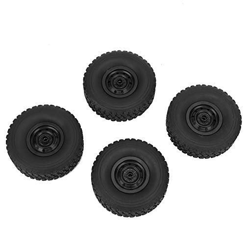 Acouto RC Radreifen-Reifen Anti-Skid RC Black Rubber Pney für WPL C-34 1/16 Military Car, permanente Leistungsverbesserung für Autoliebhaber Acouto RC Radreifen-Reifen Anti-Skid RC Black Rubber Pney für WPL C-34 1/16 Military Car, permanente Leistungsverbesserung für Autoliebhaber von Acouto