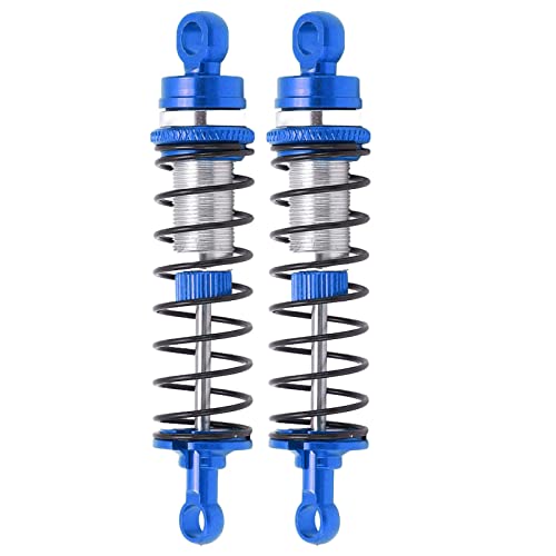 Acouto RC Vorderen Heck -Stoßdämpfer Reduzierung Vibration Aluminiumlegierung RC -Teile für Latrax Teton /18 Grün Die /18 für Heckabsorber Vorderen Heck Stoßdämpfer Vorne Hinten (Blue) von Acouto