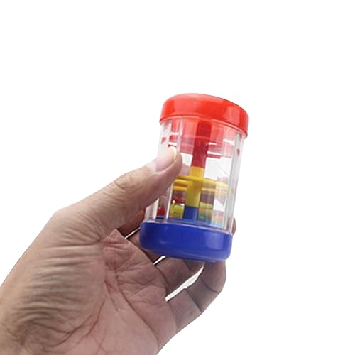 Acouto Sicherheitsmaterialien Stick Spielzeug Musikunterricht Stick Shaker für Kinder, Plastikrasselröhre für Kindergarten (1 Abschnitt) von Acouto
