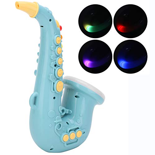 Acouto Simulation Saxophon Musical Toy für Pädagogische Kindergeschenk, Verbessert die Lungenkapazität und die Fingermobilität, Plastikmaterial, das seit über 3 Jahren Geeignet Ist ((Blau - Acouto Simulation Saxophon Musical Toy für Pädagogische Kindergeschenk, Verbessert die Lungenkapazität und die Fingermobilität, Plastikmaterial, das seit über 3 Jahren Geeignet Ist ((Blau - von Acouto