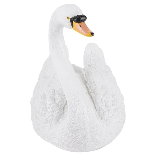 Acouto Simulationsharz Schwimmend Weiße Schwan -Figur -Landschaftshof Gartendekoration für die Schwanendekoration Geeignet Acouto Simulationsharz Schwimmend Weiße Schwan -Figur -Landschaftshof Gartendekoration für die Schwanendekoration Geeignet von Acouto