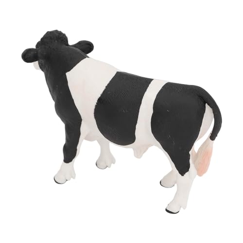 Acouto Simulationskuh -Figur -Spielzeug mit Reichhaltigen Detaillierten Details, Sichere und Attraktive Tierstatue für Im Klassenzimmer, Wohnkultur von Acouto