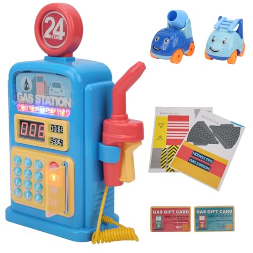 Acouto Tankstelle Spielzeugpädagogik und Lustiges Klangleuchtensimulationsmodell für mit Accessoires, Auto, Musik, Anwendbar für über 3 Jahre Alt, Kunststoff + Elektronische Komponenten ((Blau - Acouto Tankstelle Spielzeugpädagogik und Lustiges Klangleuchtensimulationsmodell für mit Accessoires, Auto, Musik, Anwendbar für über 3 Jahre Alt, Kunststoff + Elektronische Komponenten ((Blau - von Acouto