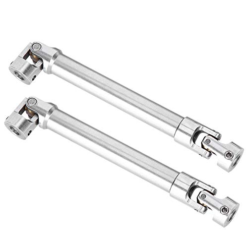 Antriebswelle aus Edelstahl, 2 Stück, Set für 1/10 RC Crawler, passend für Achsen, aus Edelstahl von Acouto