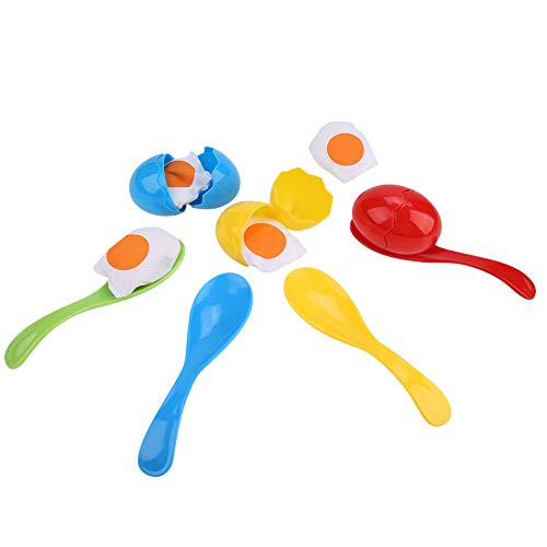 Das Spielzeug im Freien, Lerneier, entwickelt die Koordination und das Gleichgewicht bei Kindern, Löffelspiel aus Kunststoff für Partys, 33 x 28 x 7 cm Das Spielzeug im Freien, Lerneier, entwickelt die Koordination und das Gleichgewicht bei Kindern, Löffelspiel aus Kunststoff für Partys, 33 x 28 x 7 cm von Acouto