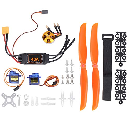 Flugzeuggeschwindigkeitsregler + SG90 Servo + 8060 für RC-Flugzeuge, kompatibel mit verschiedenen Sendern Flugzeuggeschwindigkeitsregler + SG90 Servo + 8060 für RC-Flugzeuge, kompatibel mit verschiedenen Sendern von Acouto