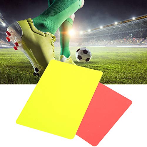 Fußball Rote und Gelbe Karten Fußballspiele Aufzeichnen Schiedsrichterwerkzeug Ausrüstung Schiedsrichter Gelbe und Rote Karte Rote Gelbe Karte Rote und Gelbe Karten Fußball Gelbe von Acouto