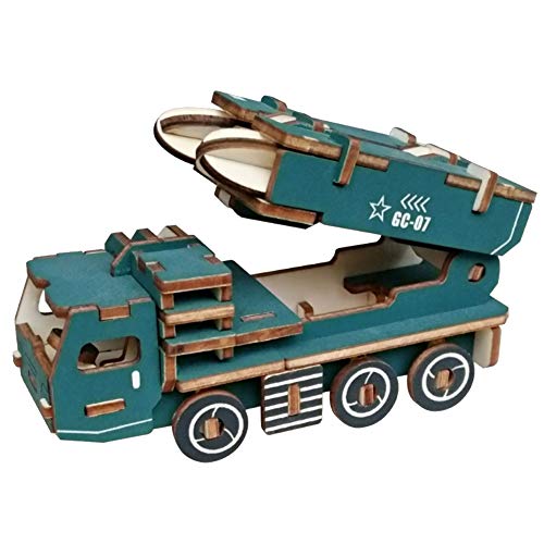 Handgefertigtes 3D-Automodell, dreidimensionales Puzzle, Raketenauto, Fahrzeug, Holzpuzzle, Spielzeug für Kinder, Bausatz für Tischlerei Handgefertigtes 3D-Automodell, dreidimensionales Puzzle, Raketenauto, Fahrzeug, Holzpuzzle, Spielzeug für Kinder, Bausatz für Tischlerei von Acouto