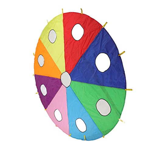 Interaktiver Regenschirm für Kinder, Fallschirm-Maulwurfspiel für den Außenbereich, langlebiges Polyestermaterial, perfekt für Kindergartenaktivitäten Interaktiver Regenschirm für Kinder, Fallschirm-Maulwurfspiel für den Außenbereich, langlebiges Polyestermaterial, perfekt für Kindergartenaktivitäten von Acouto